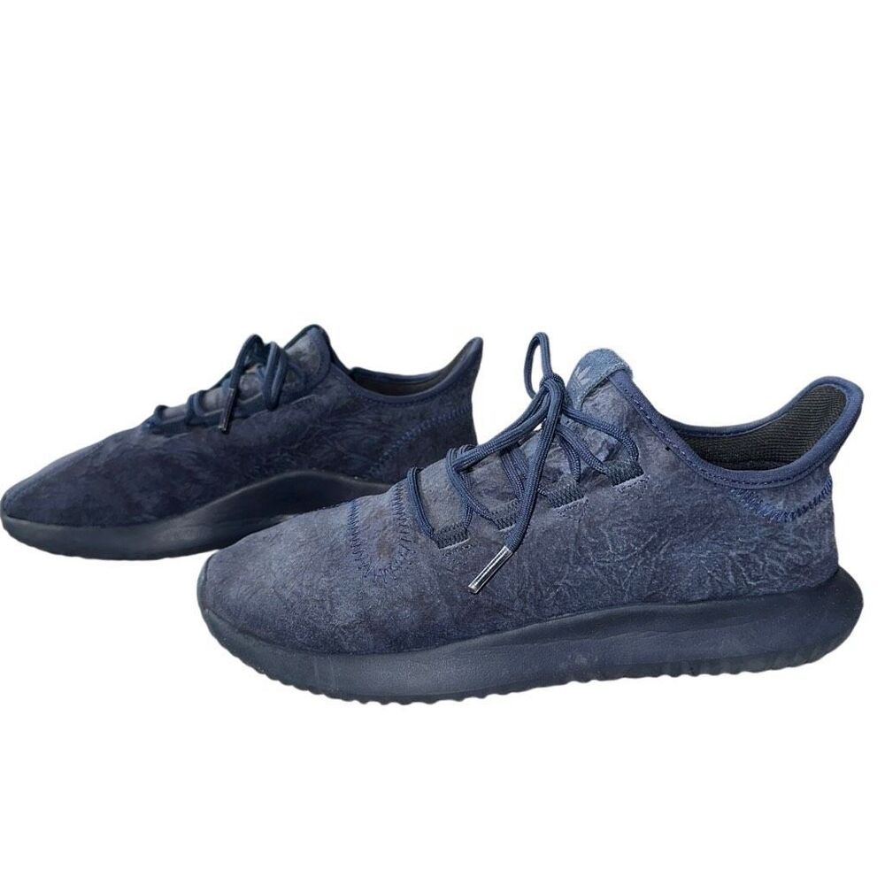 Adidas Men’s Tubular Shadow Dark Blue Sneakers | Size 7